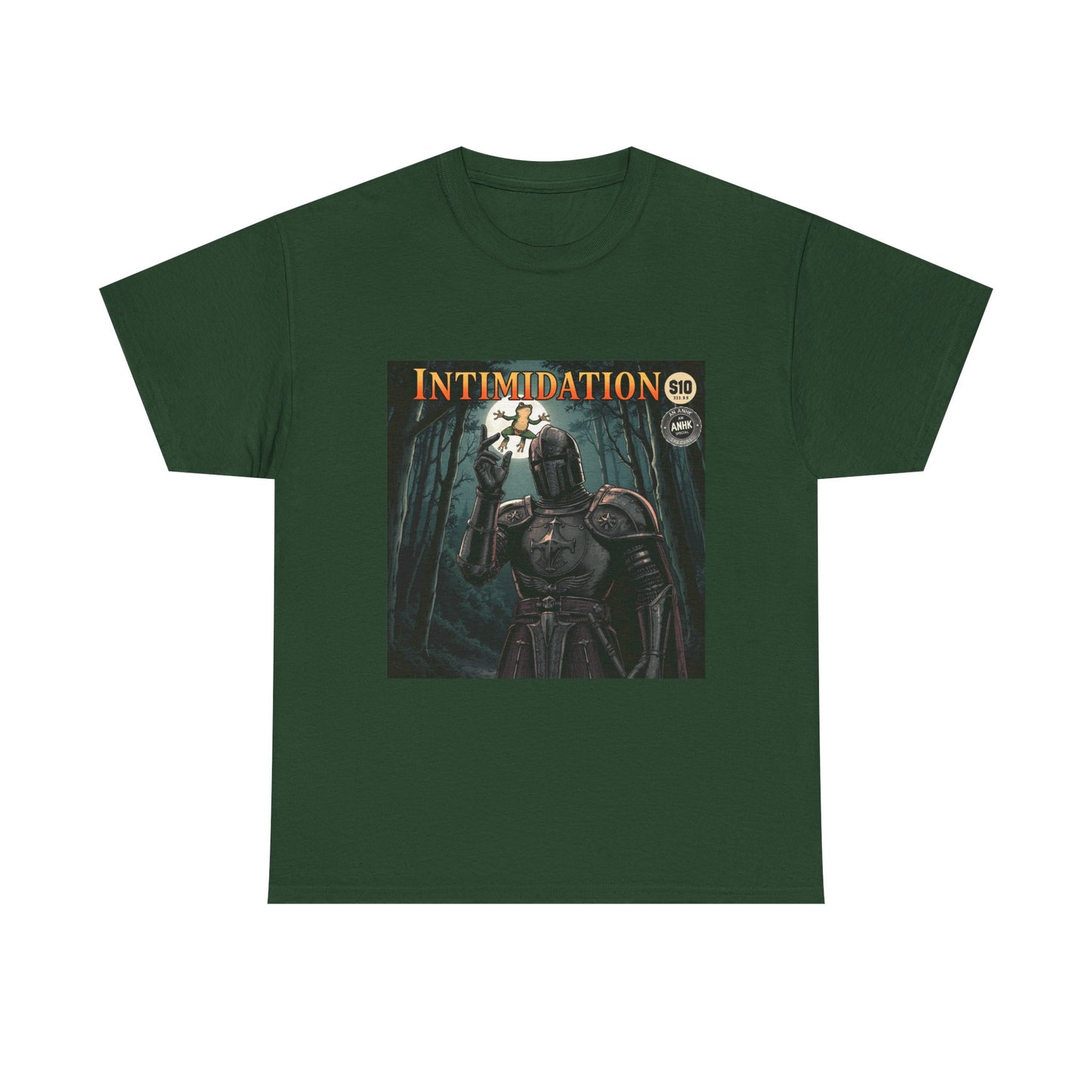 Vintage Comic Cover Intimidation Unisex Heavy Cotton Tee