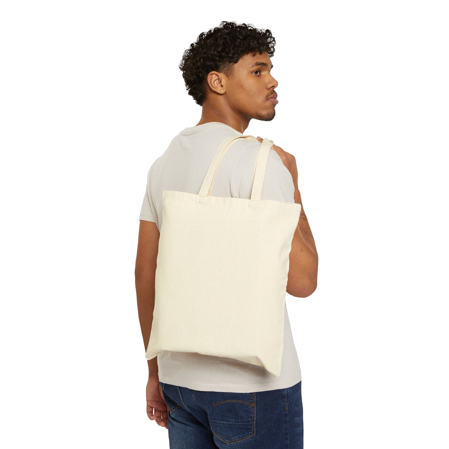 Spooky Shallow Grave Canvas Tote Bag - Eco-Friendly Tote