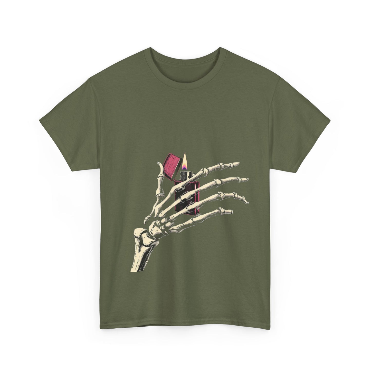Skelly Goth Lighter Heavy Cotton Tee