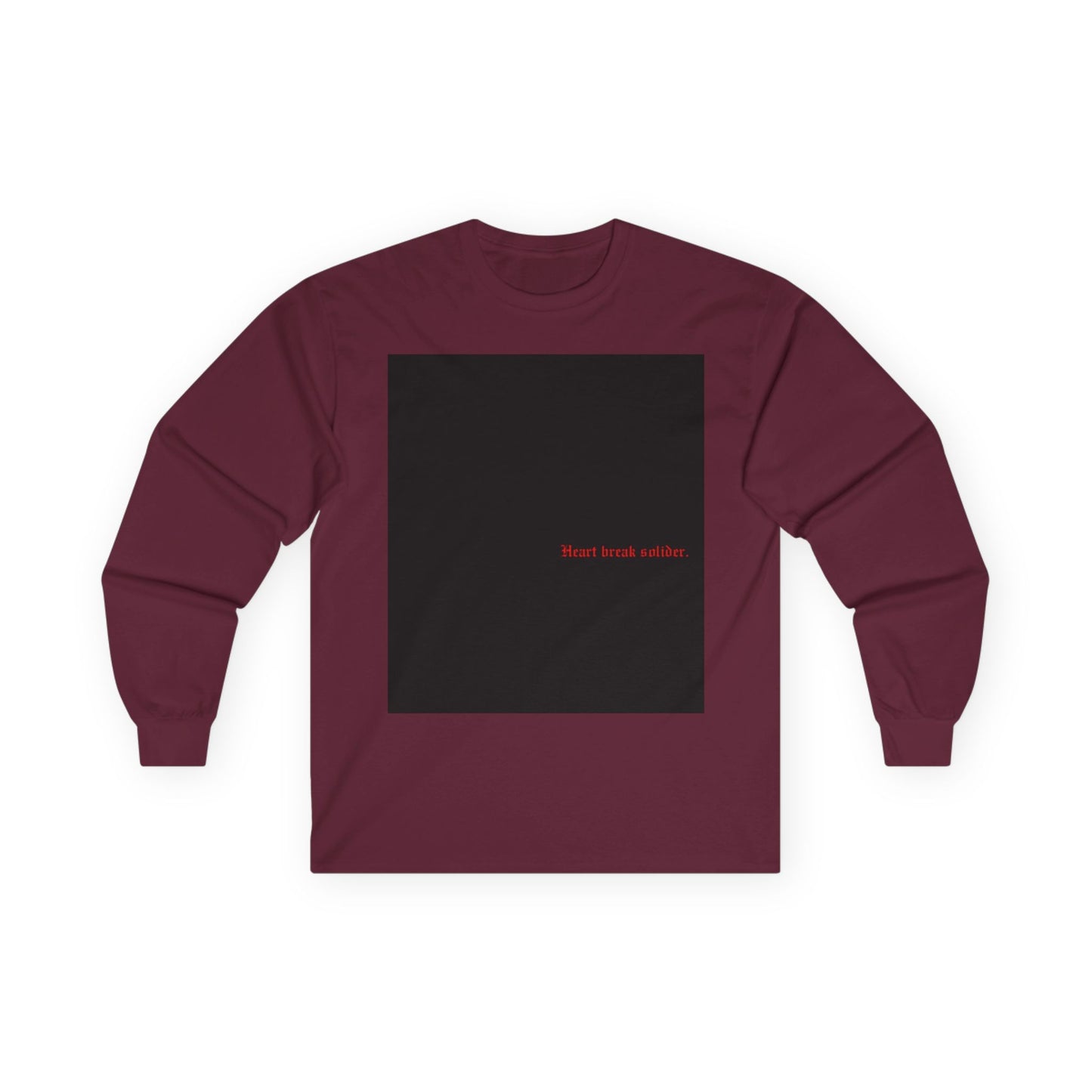 Moody Tee Unisex Long Sleeve with Minimalist Design