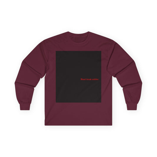 Moody Tee Unisex Long Sleeve with Minimalist Design
