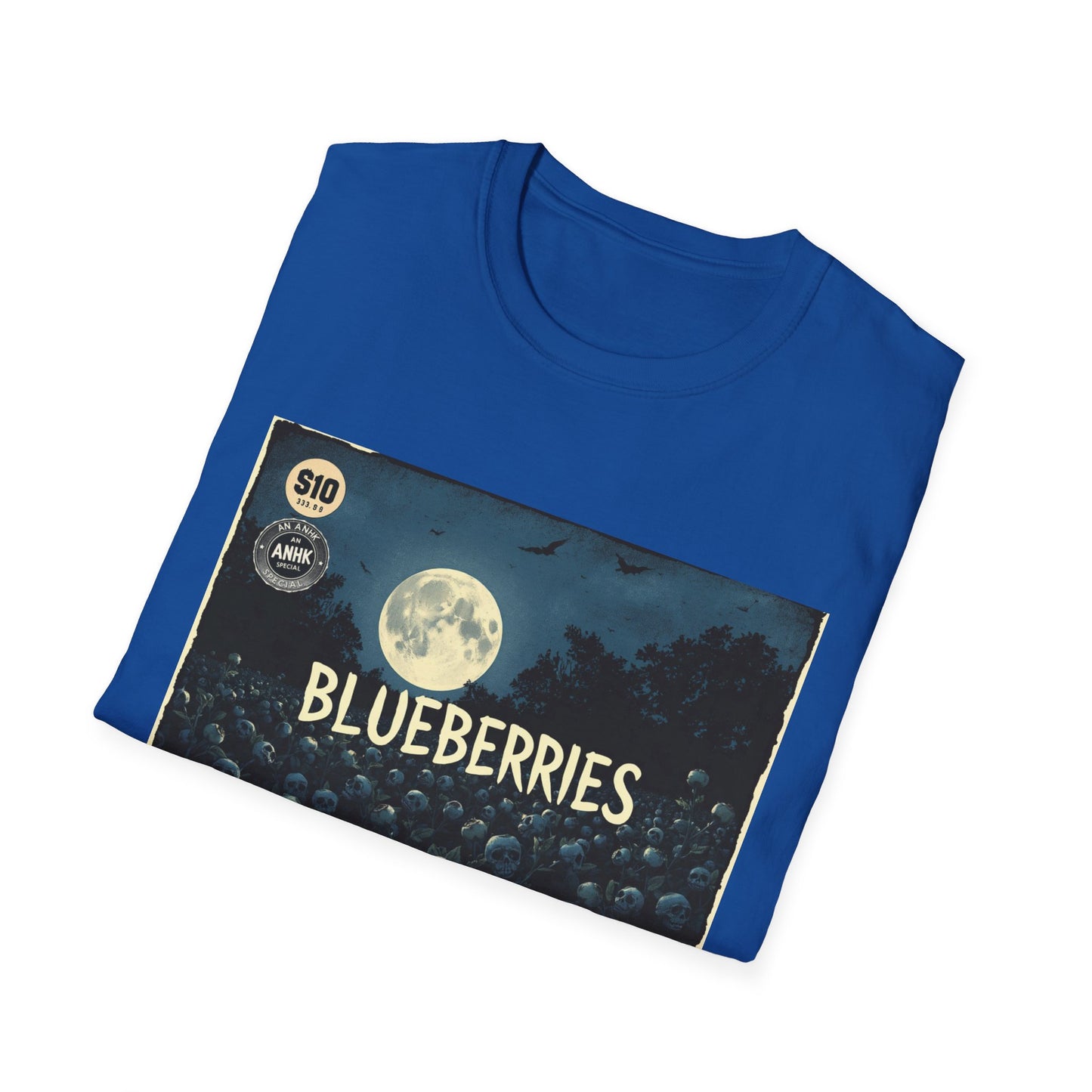 Vintage Comic Cover 'Fatal Blueberries' Graphic T-Shirt