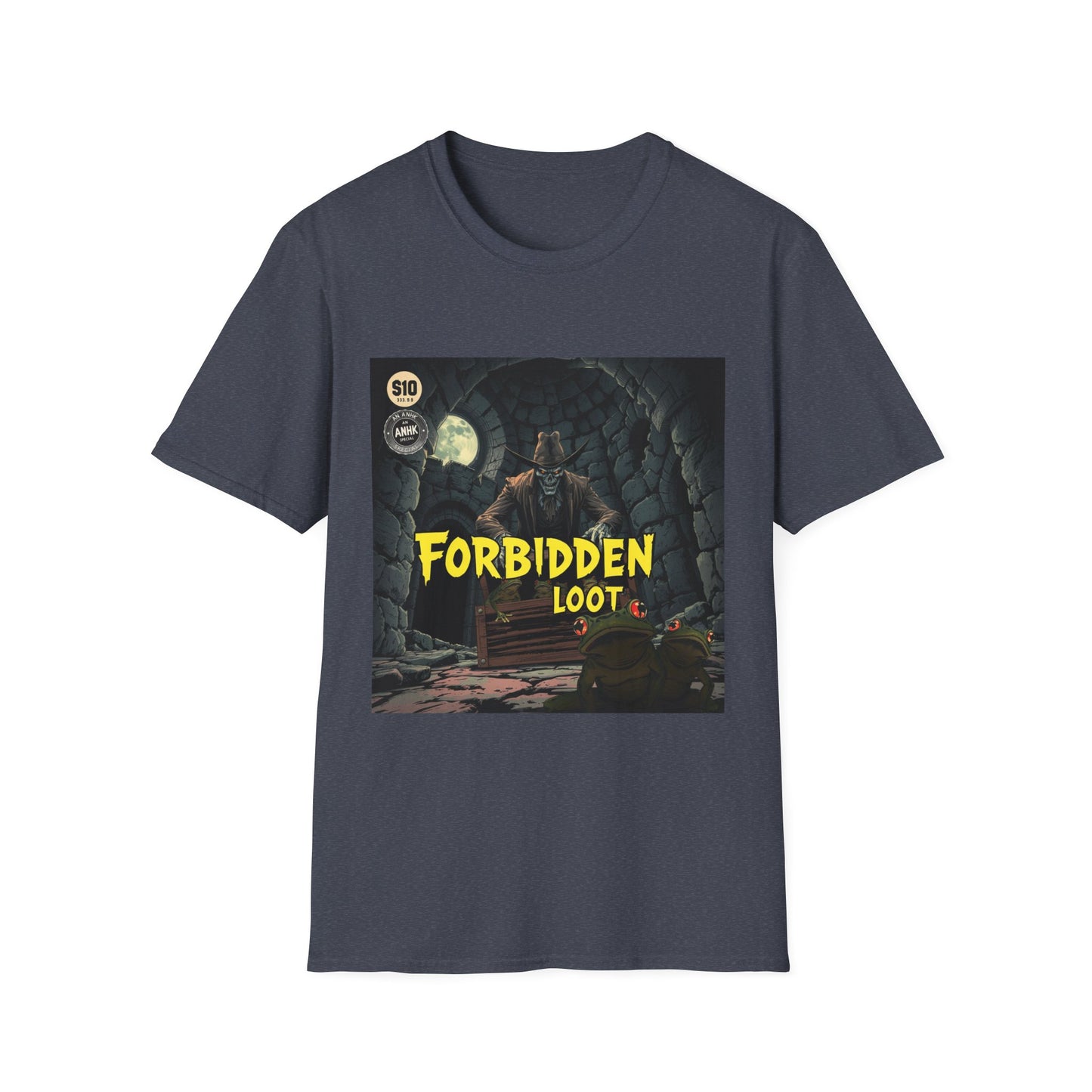 Vintage Comic Cover 'Forbidden Loot' Unisex T-Shirt
