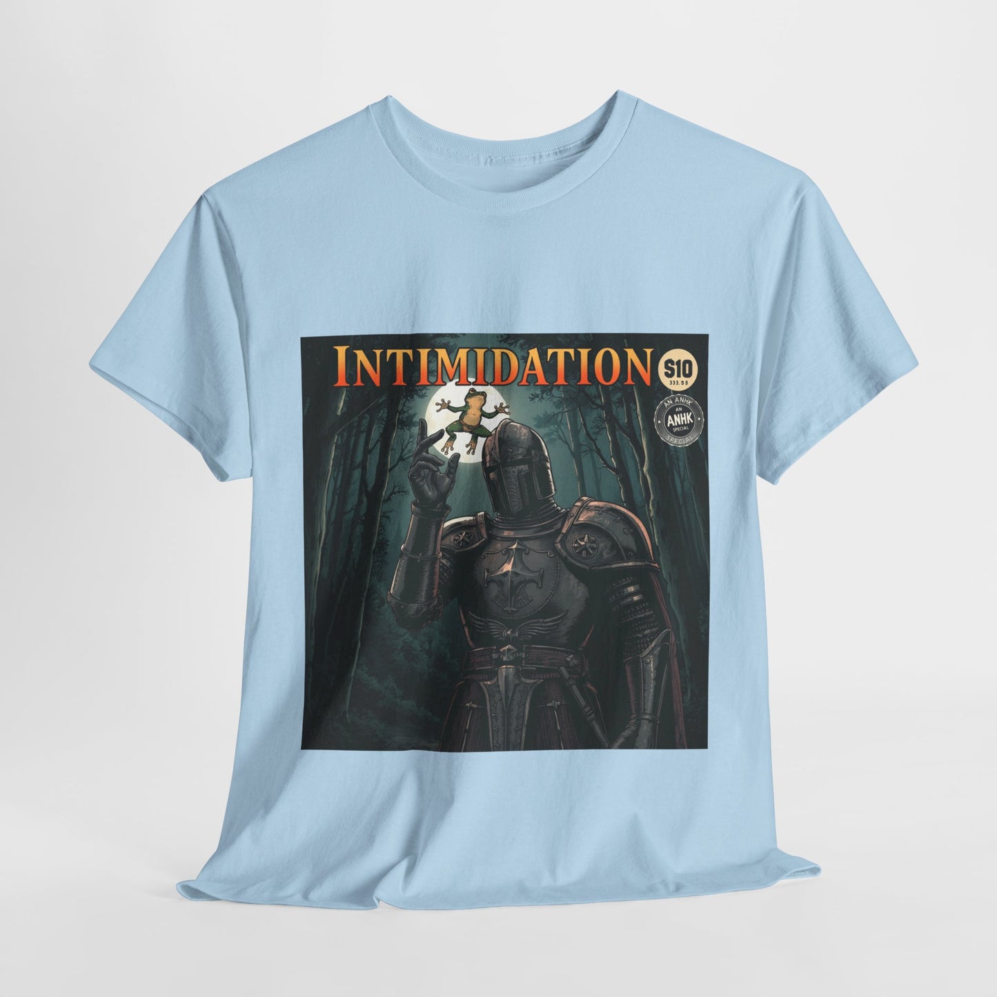 Vintage Comic Cover Intimidation Unisex Heavy Cotton Tee