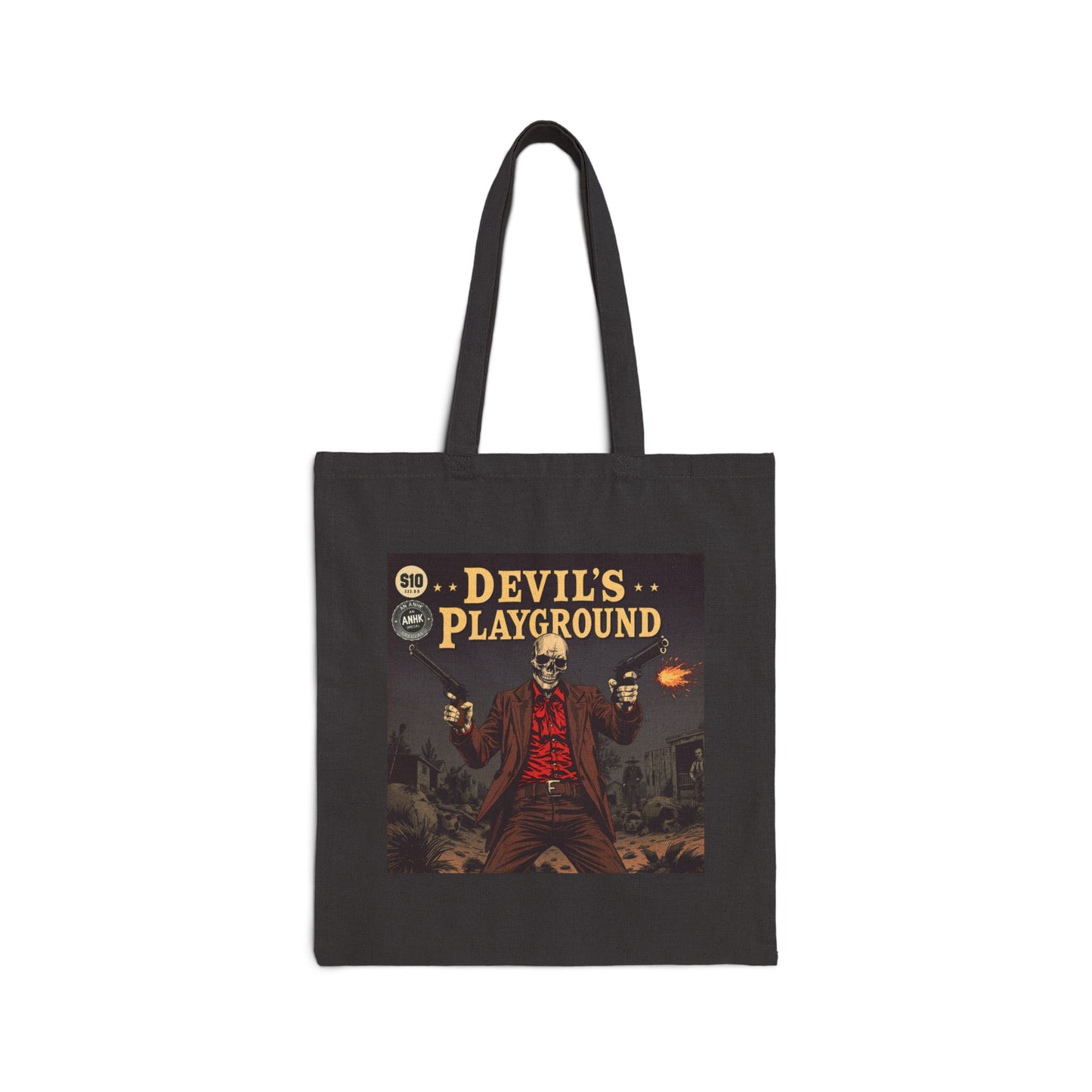 Canvas Tote Bag Dark Fantasy Devil's Playground Tote Bag