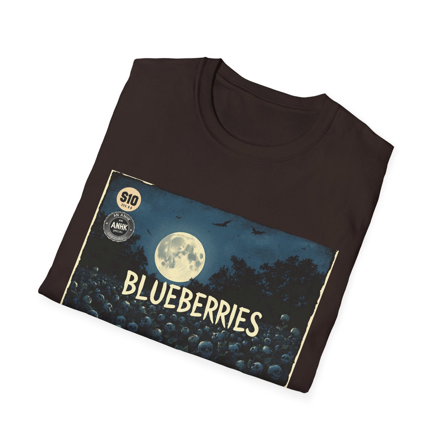 Vintage Comic Cover 'Fatal Blueberries' Graphic T-Shirt