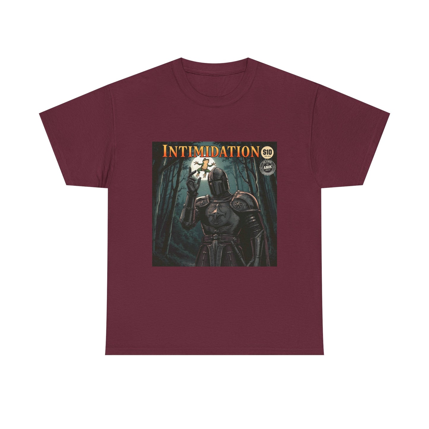 Vintage Comic Cover Intimidation Unisex Heavy Cotton Tee