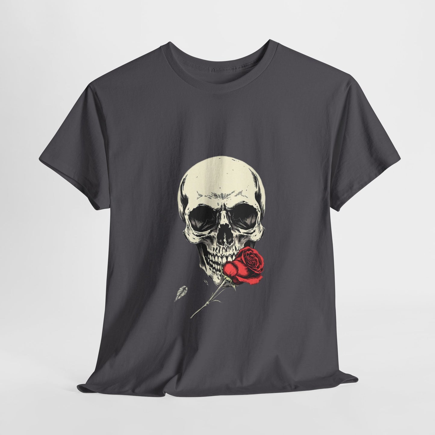 Gothic Y2k Skull Rose Unisex Tee
