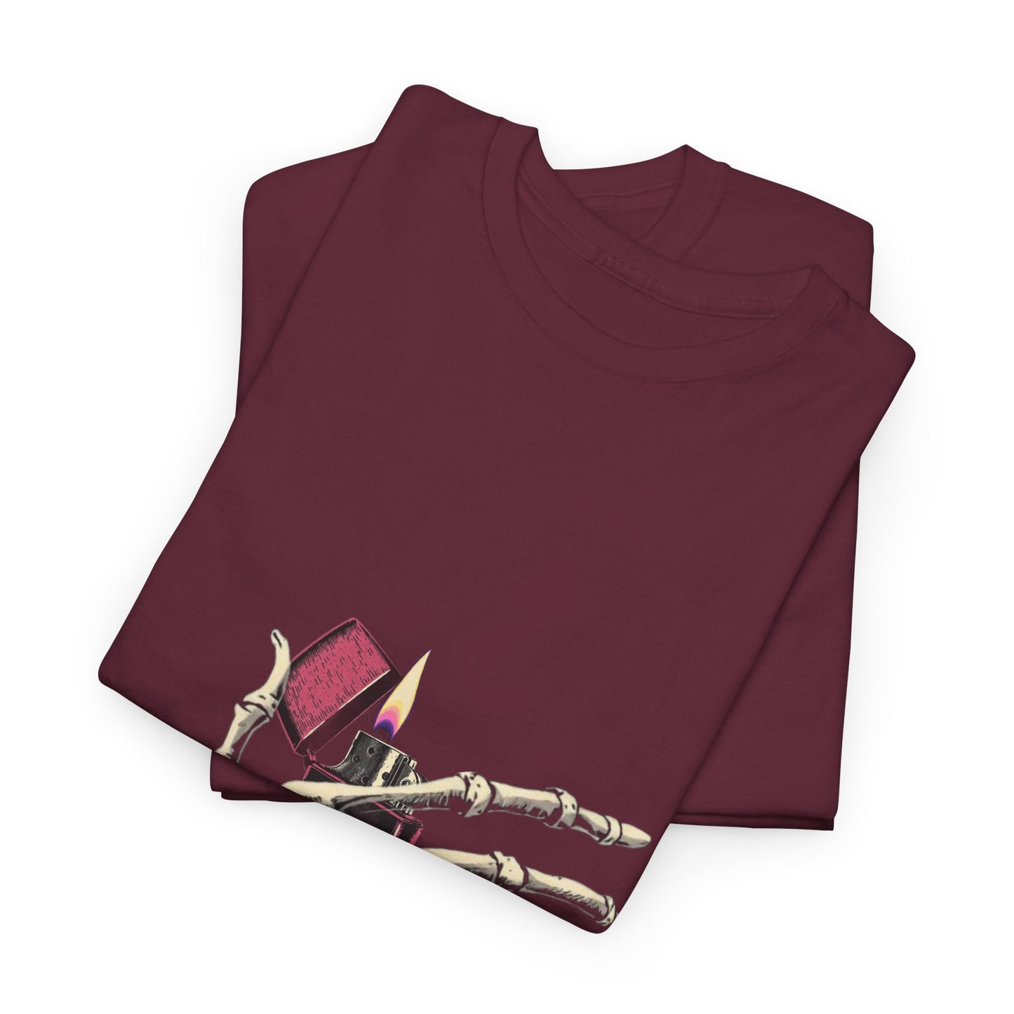 Skelly Goth Lighter Heavy Cotton Tee
