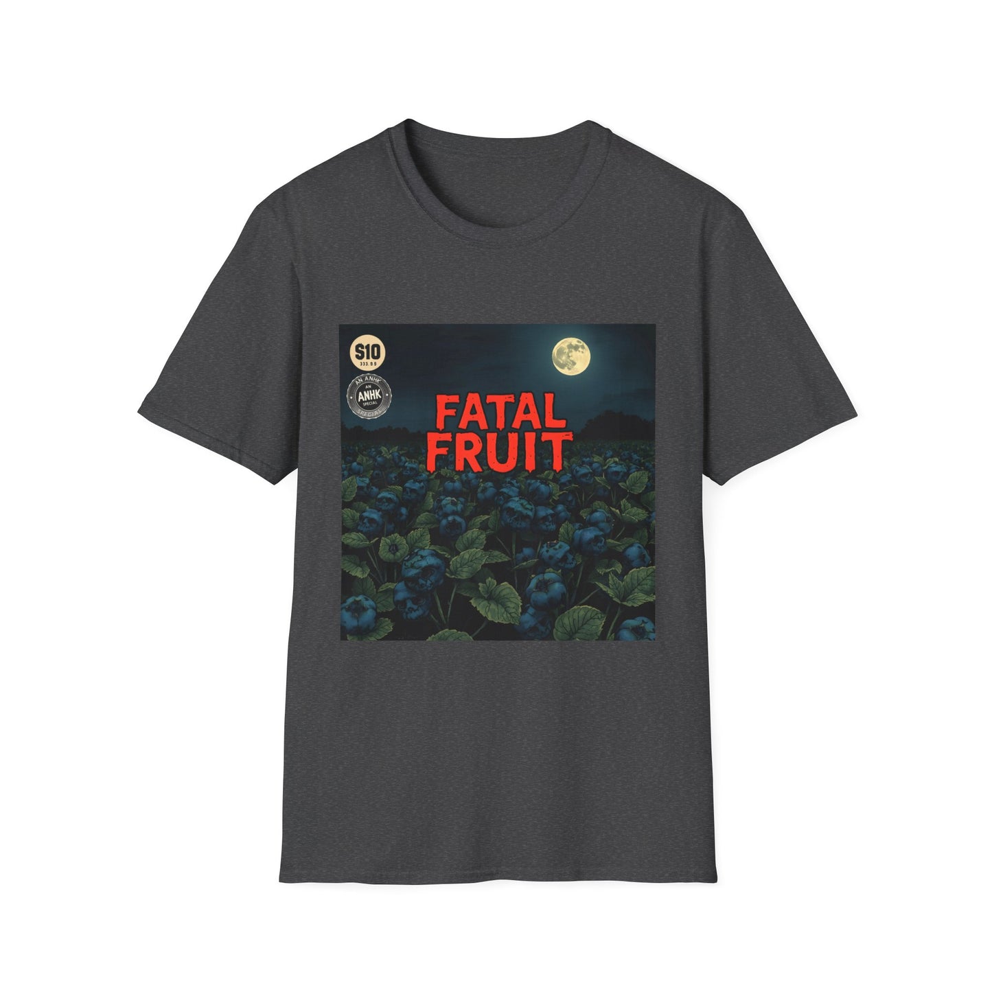 Vintage Comic Cover 'Fatal Fruit' Unisex Softstyle T-Shirt
