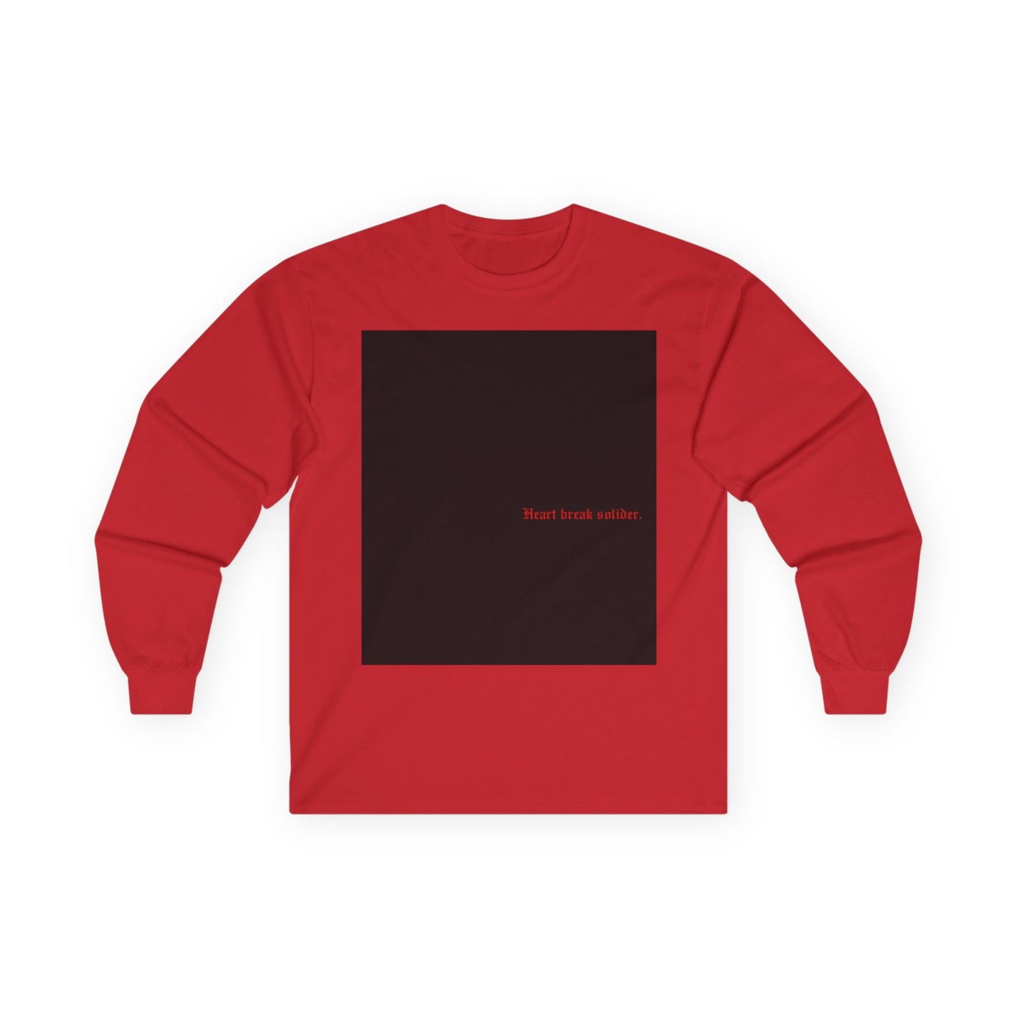Moody Tee Unisex Long Sleeve with Minimalist Design