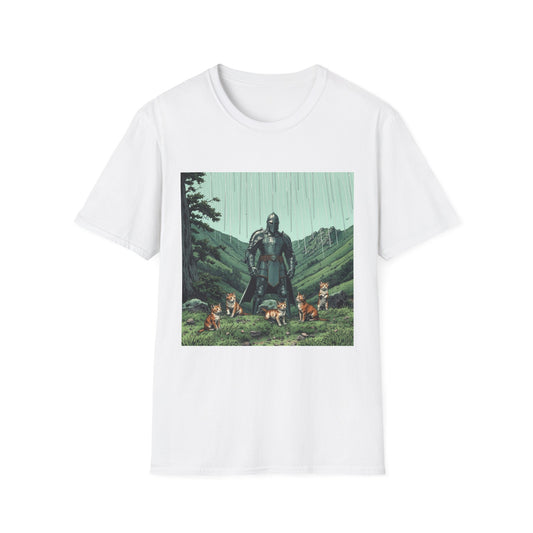 Vintage Comic Cover 'Knight Of Cats' T-Shirt