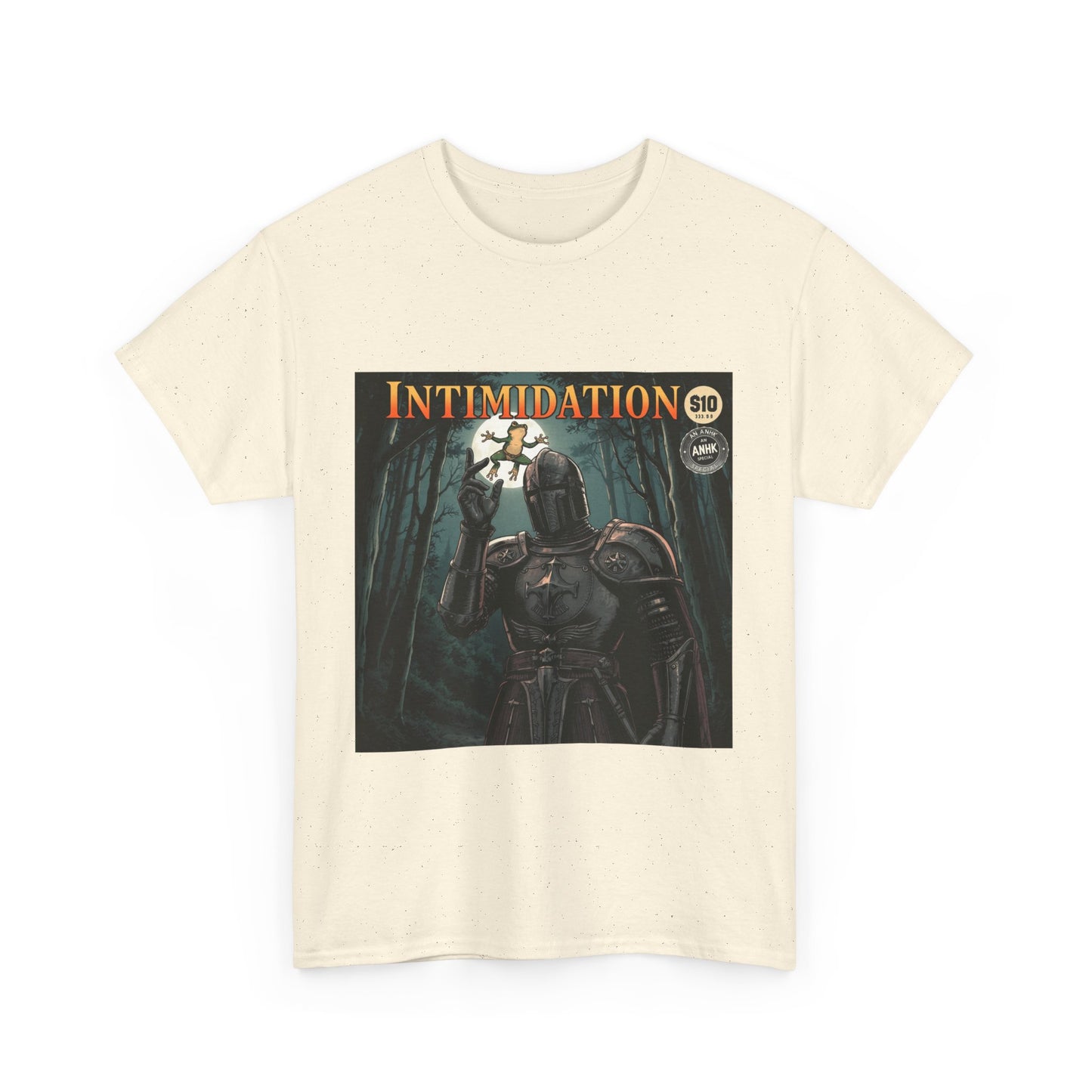Vintage Comic Cover Intimidation Unisex Heavy Cotton Tee