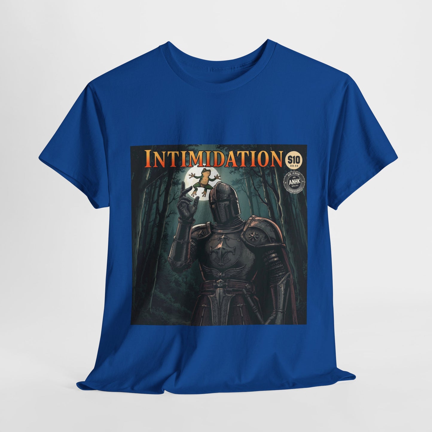 Vintage Comic Cover Intimidation Unisex Heavy Cotton Tee