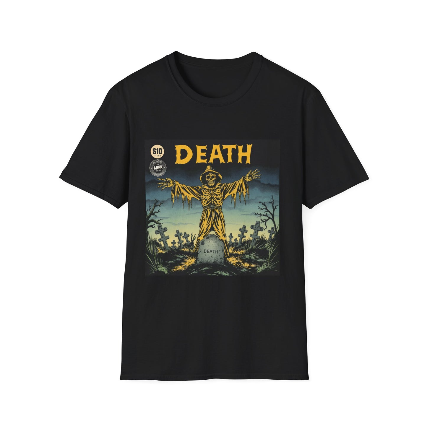 Vintage 'Scarecrow Of Death' Graphic T-Shirt