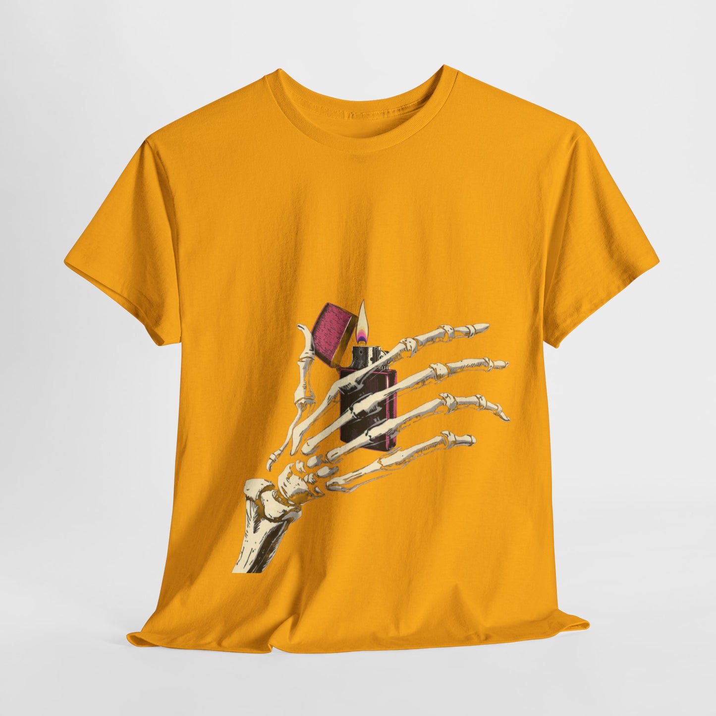 Skelly Goth Lighter Heavy Cotton Tee