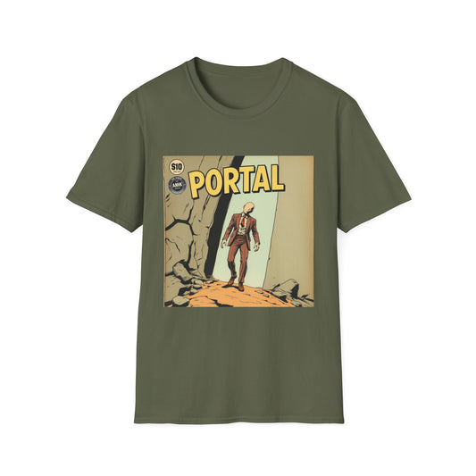 Vintage Comic Cover 'Portal' T-Shirt