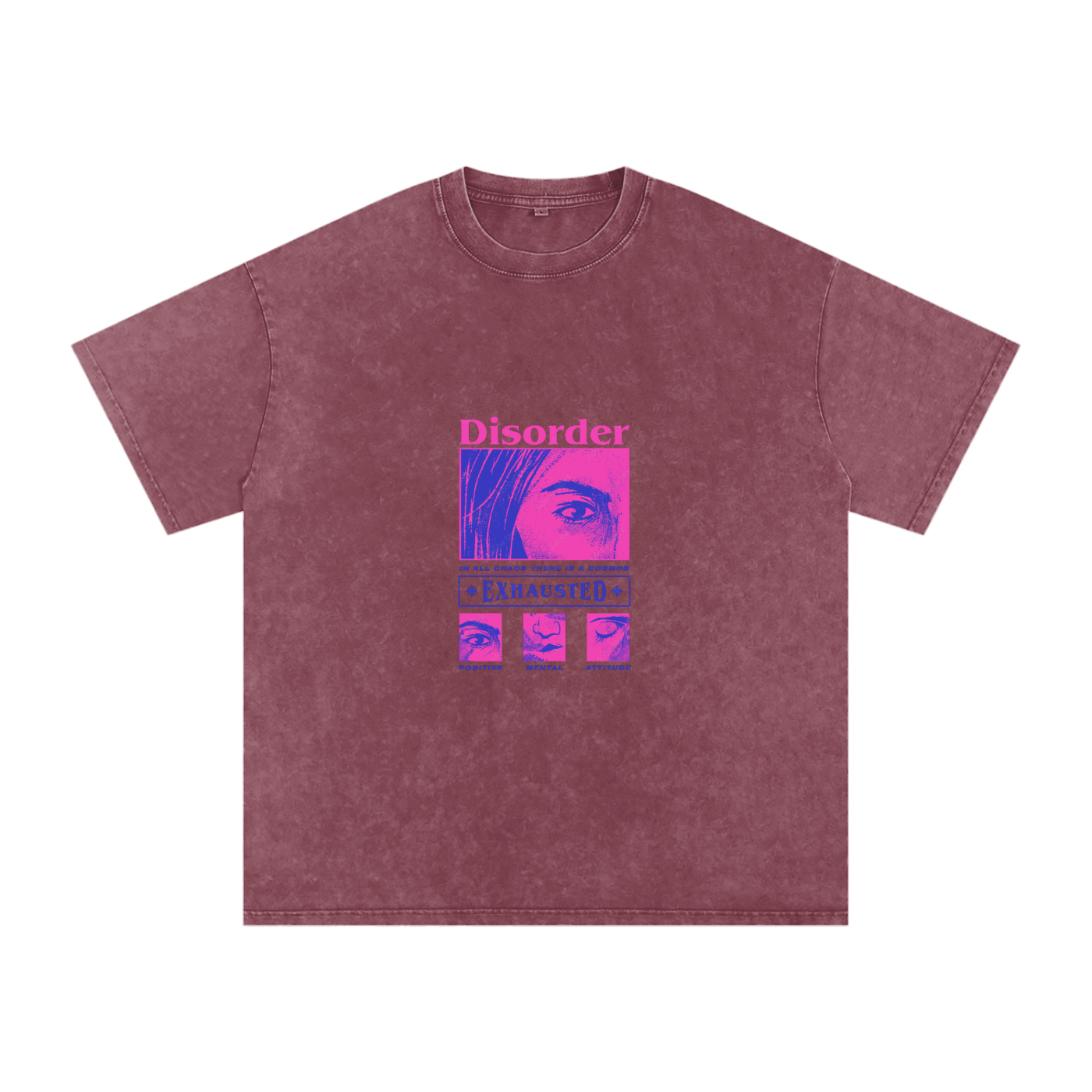Acid Wash Oversize T-Shirt - 250 GSM