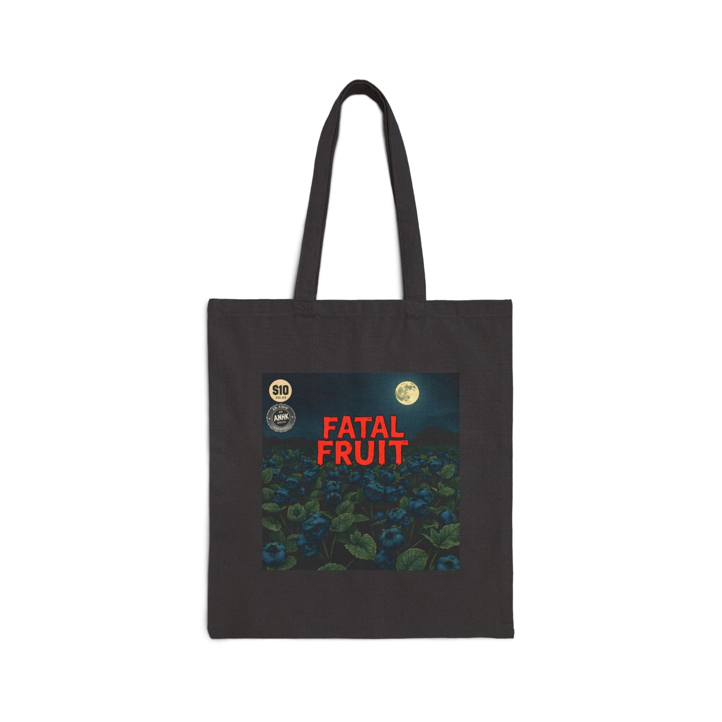 Fatal Fruit Art Cotton Canvas Tote Bag