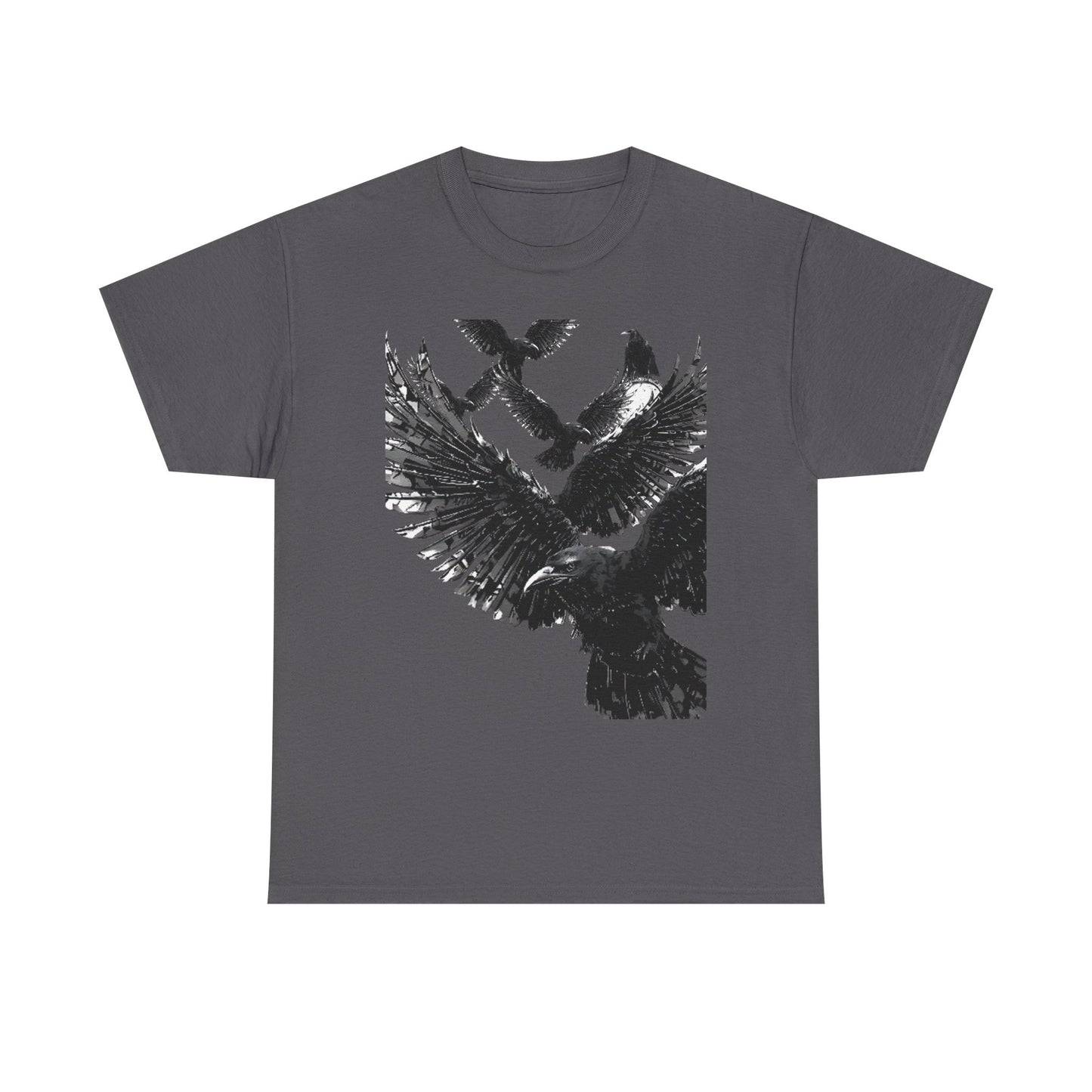 Gothic Raven Crow Graphic Tee