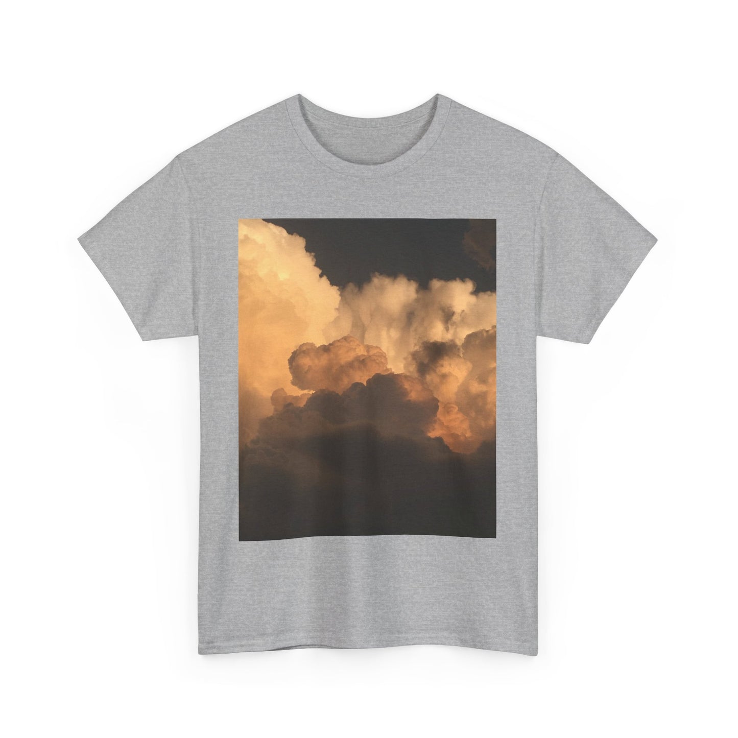 Cloudy Goth Cloudscape Unisex Heavy Cotton Tee