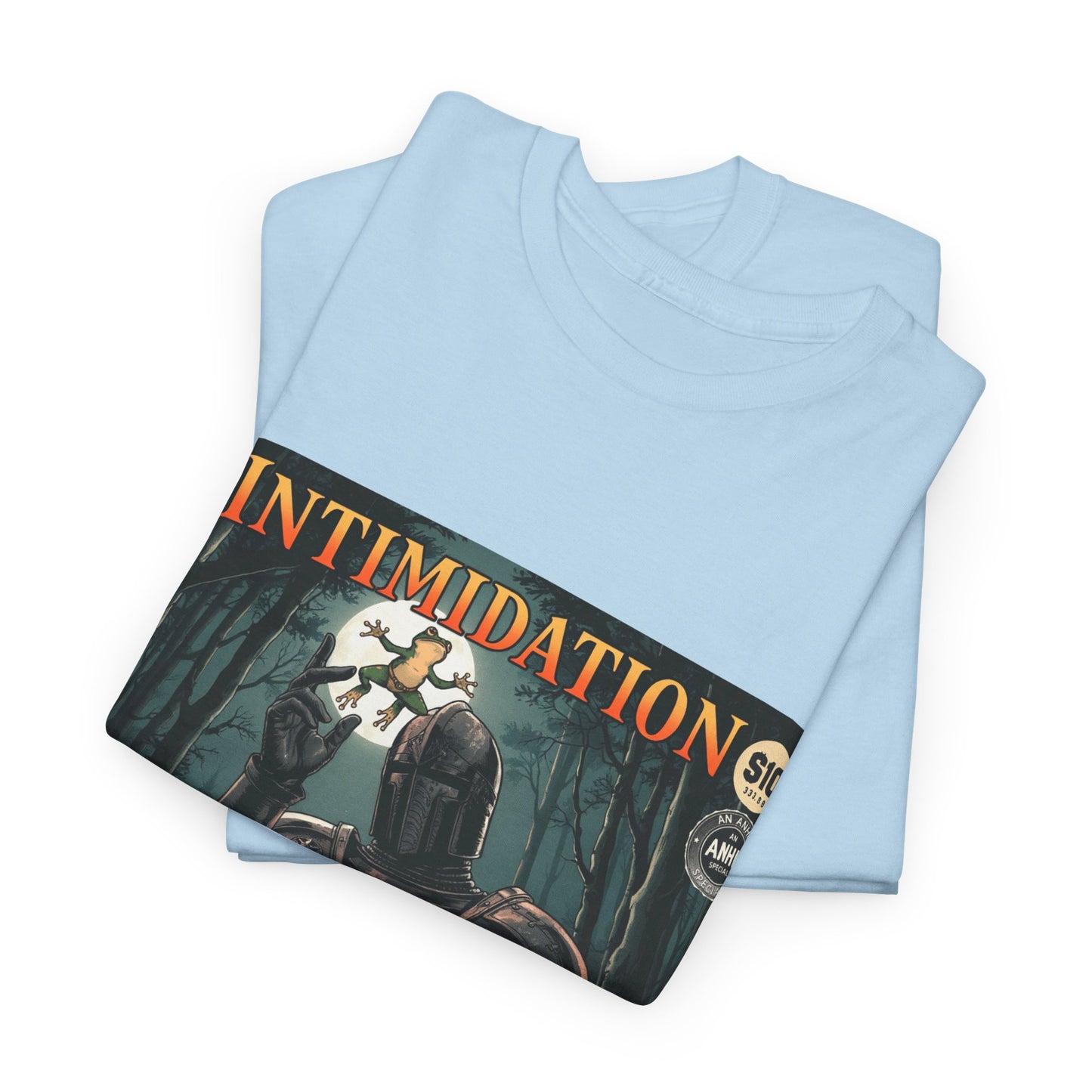 Vintage Comic Cover Intimidation Unisex Heavy Cotton Tee