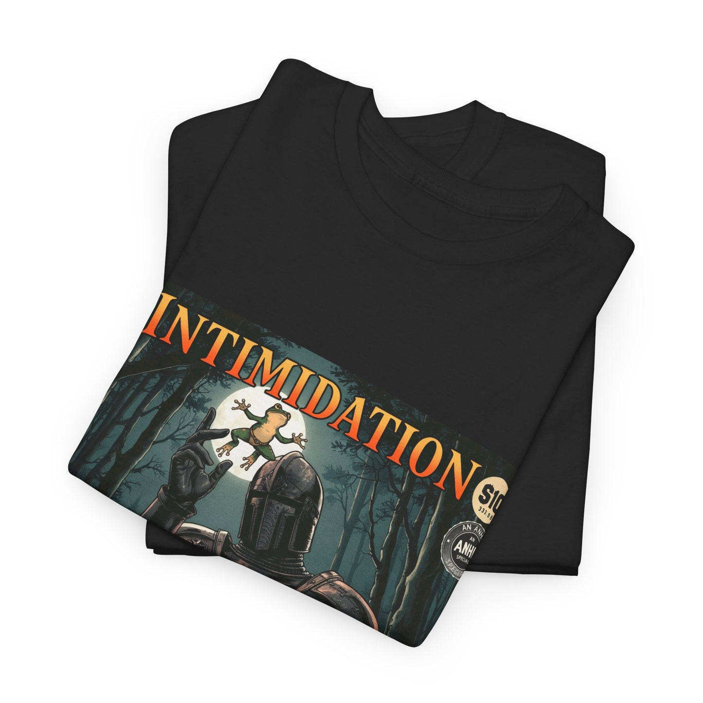 Vintage Comic Cover Intimidation Unisex Heavy Cotton Tee