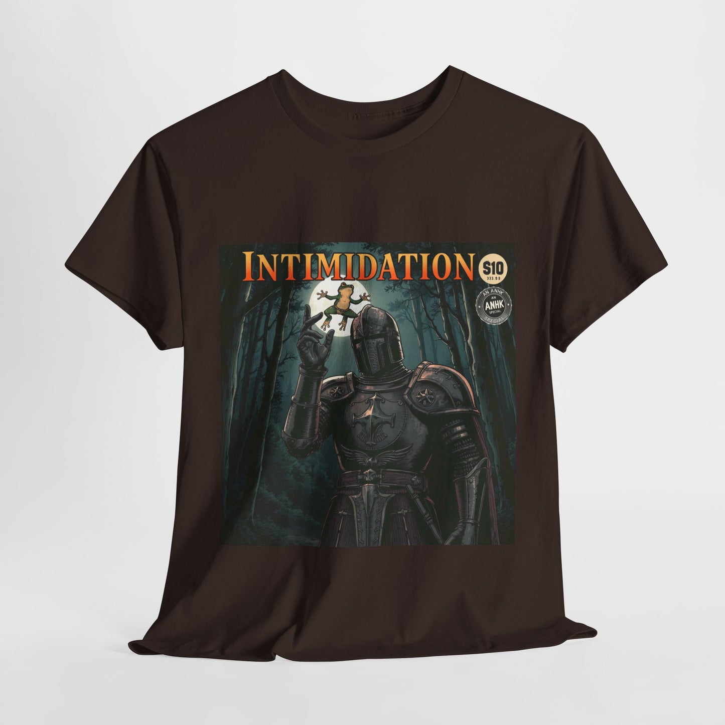 Vintage Comic Cover Intimidation Unisex Heavy Cotton Tee