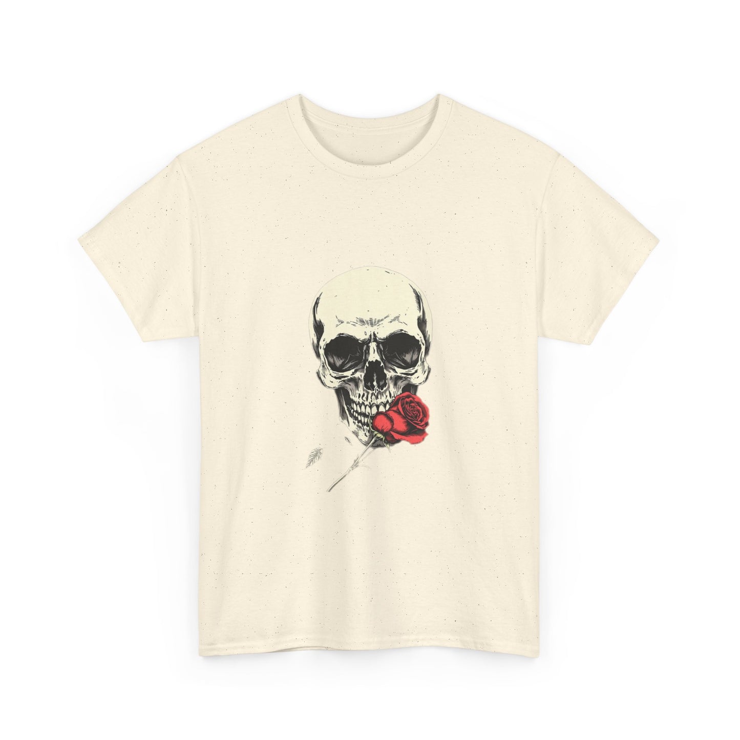 Gothic Y2k Skull Rose Unisex Tee