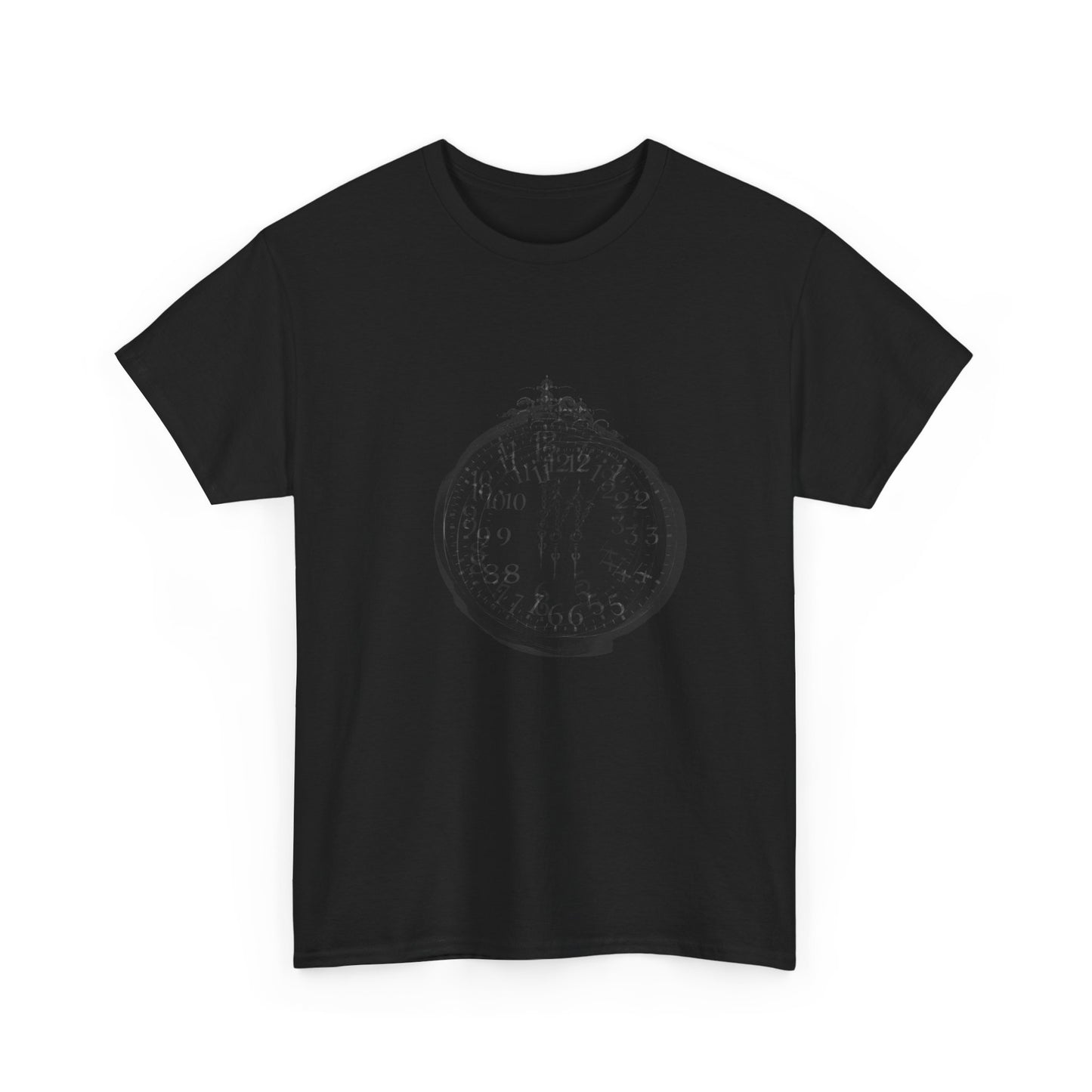 Gothic Y2k Clock Unisex Heavy Cotton Tee