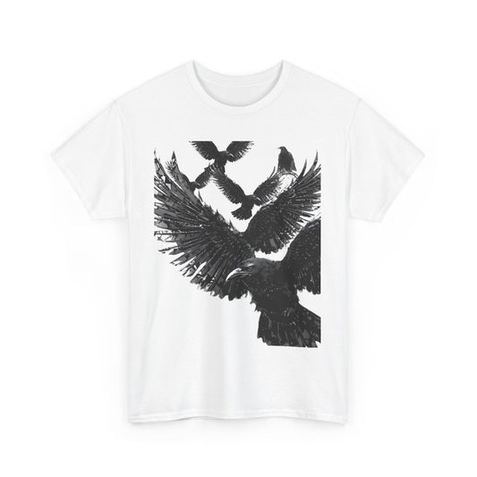 Gothic Raven Crow Graphic Tee