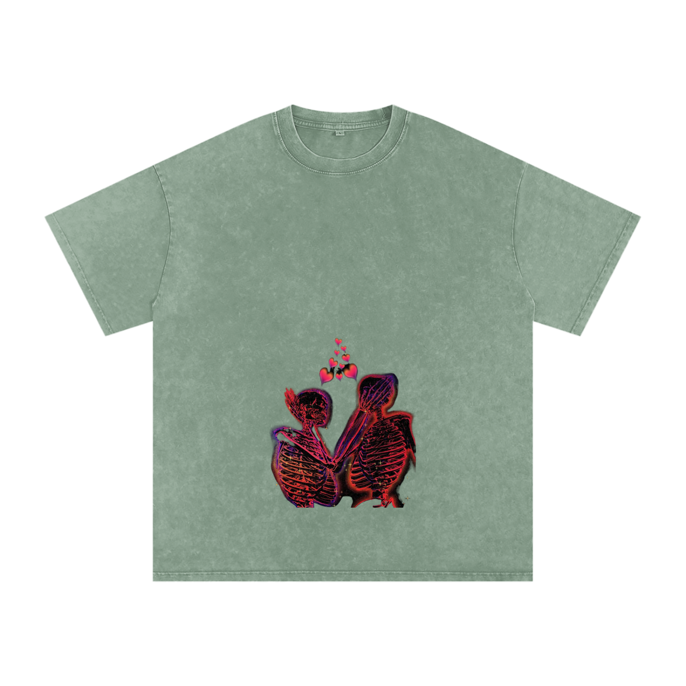 Acid Wash Oversize T-Shirt - 250 GSM