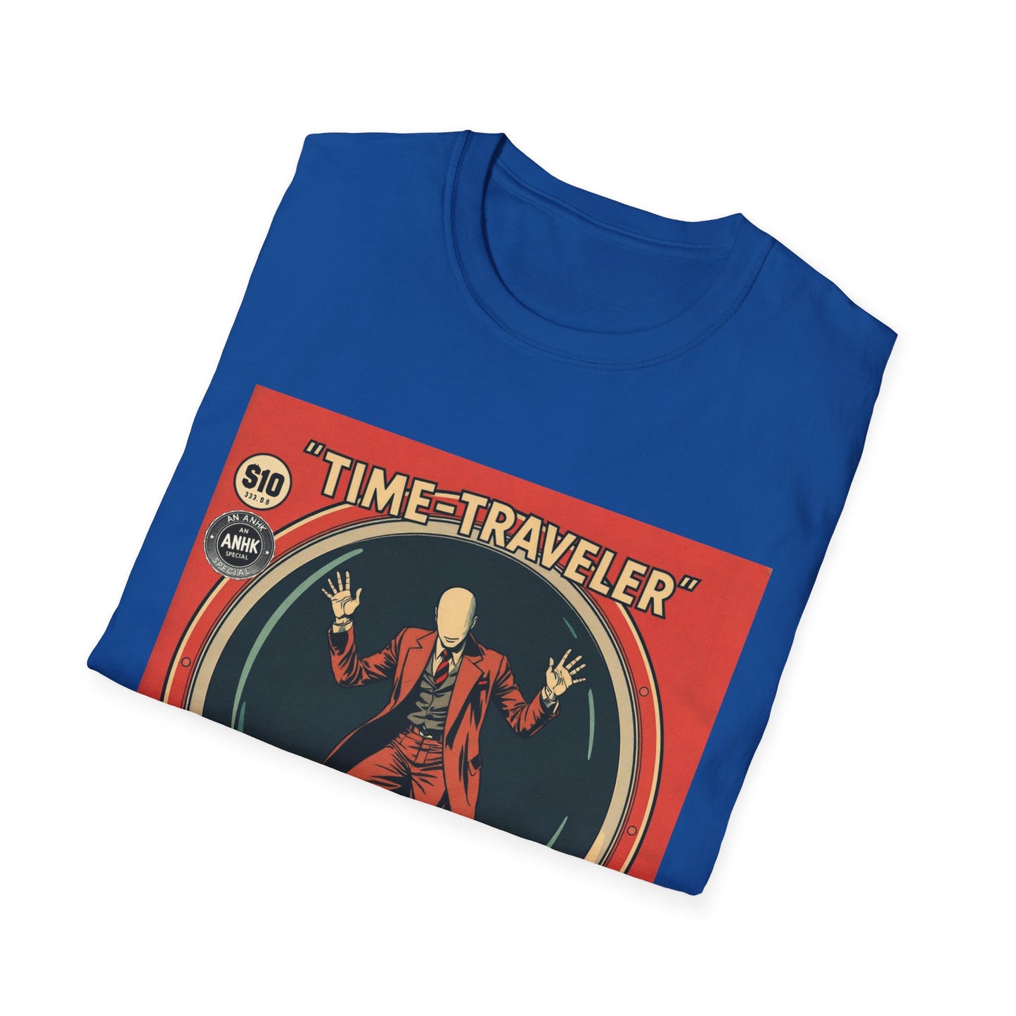 Vintage Comic Cover 'Time Traveler'