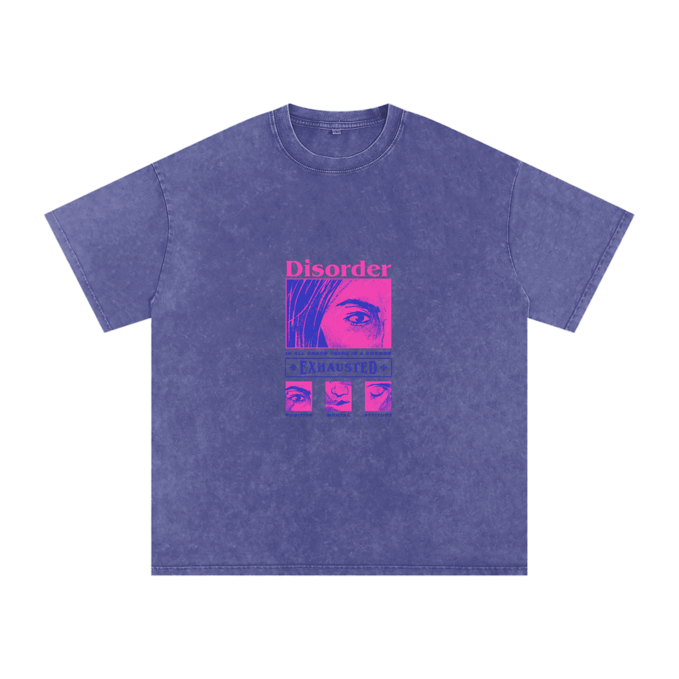 Acid Wash Oversize T-Shirt - 250 GSM
