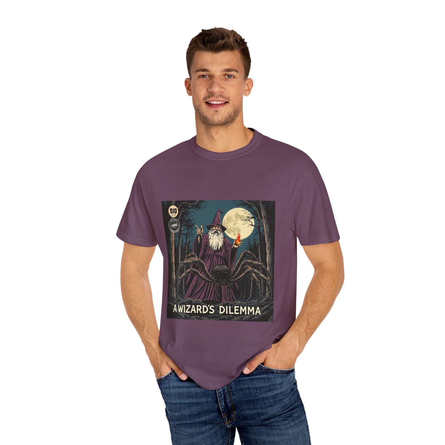 Vintage Comic Cover 'A Wizard's Dilemma' T-Shirt