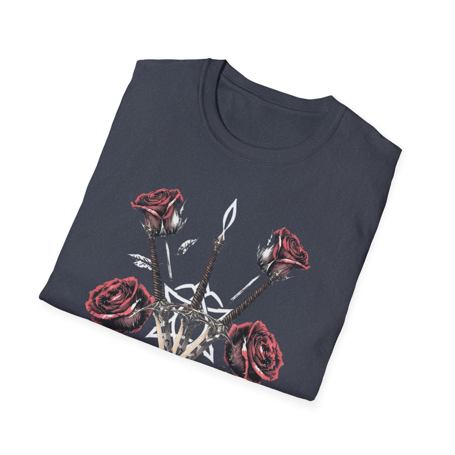 Gothic Y2k Rose & Sword Unisex T-Shirt