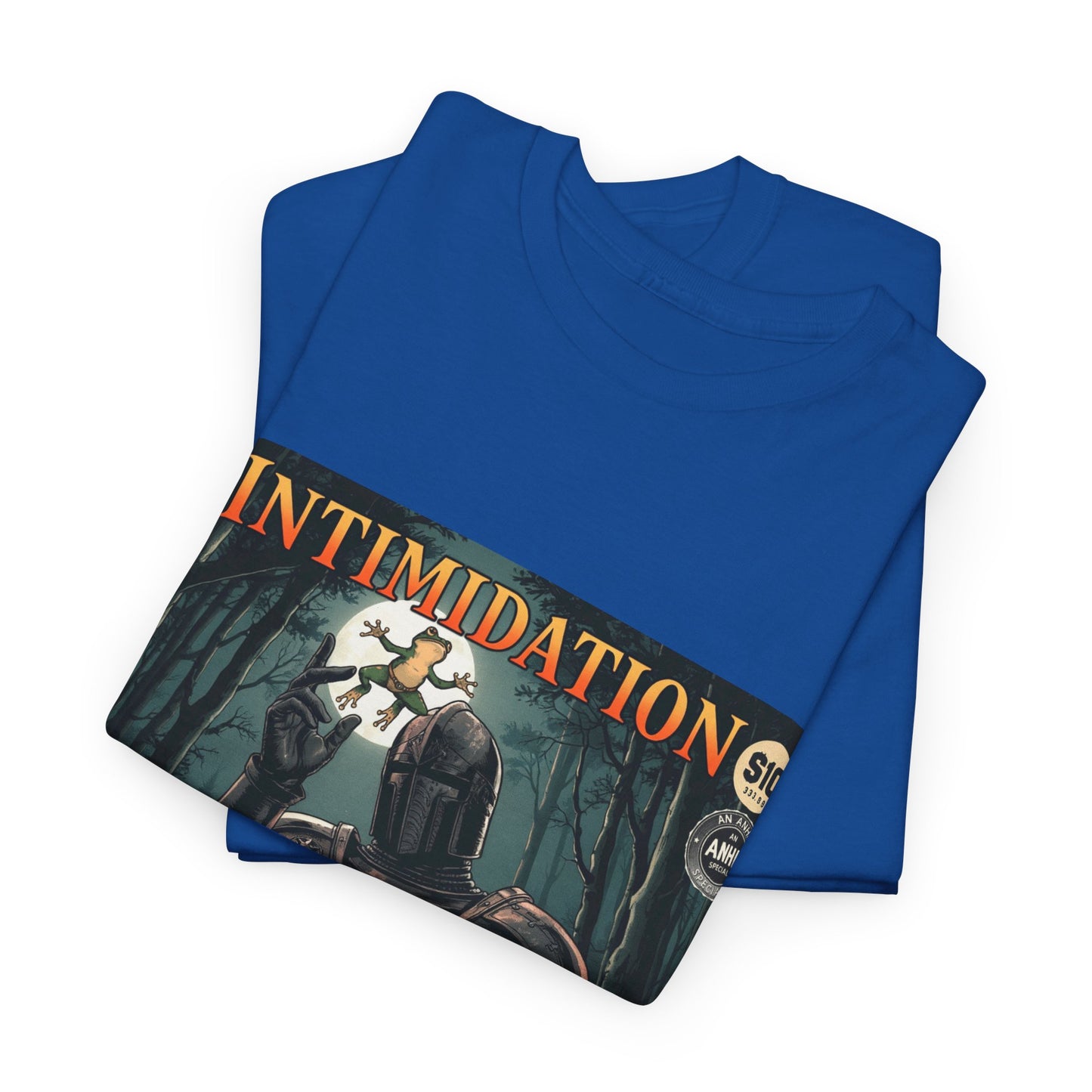 Vintage Comic Cover Intimidation Unisex Heavy Cotton Tee