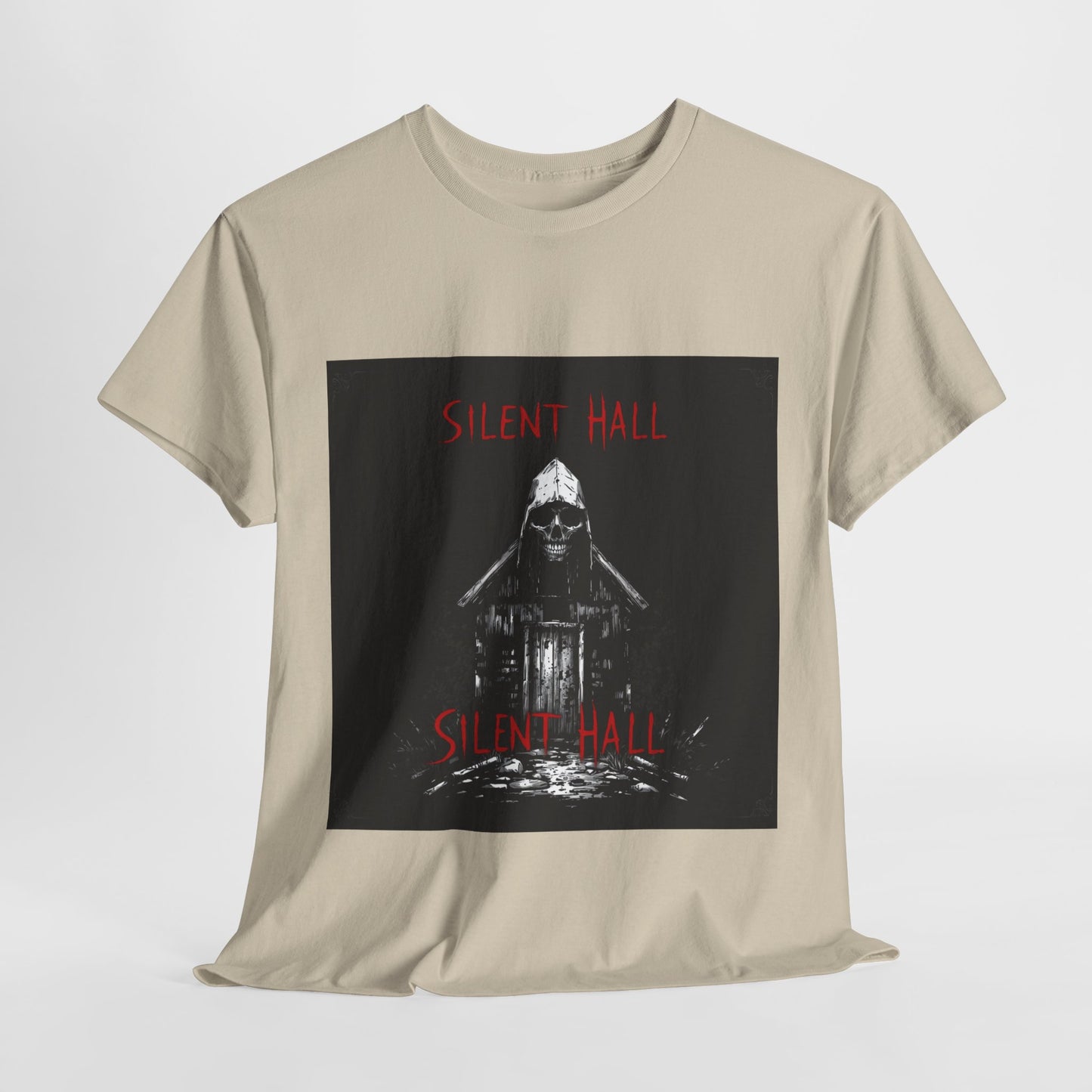 Gothic Y2k Silent Hall Graphic Tee