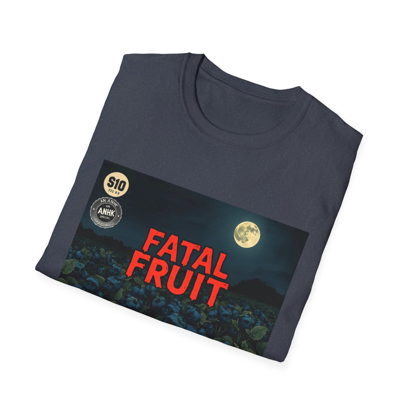 Vintage Comic Cover 'Fatal Fruit' Unisex Softstyle T-Shirt