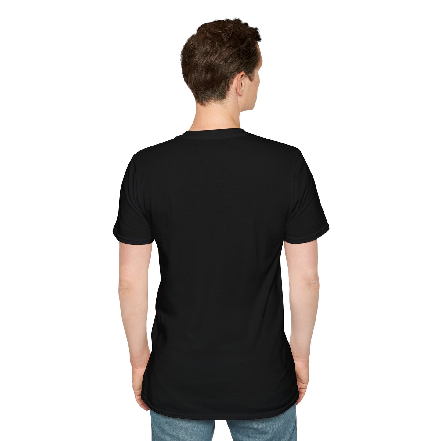 Cloud Series Unisex Softstyle T-Shirt with Abstract Design