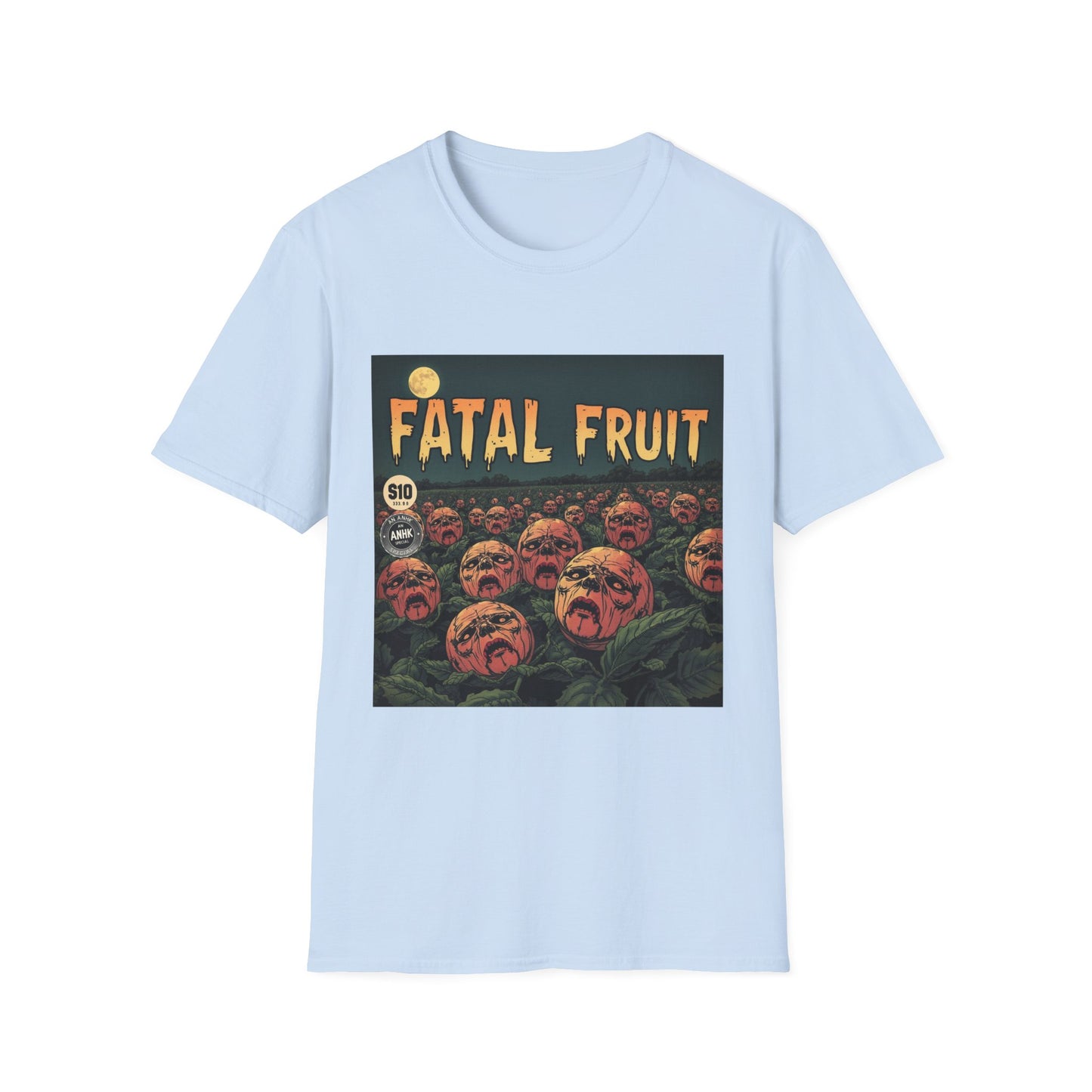 Vintage Comic Cover 'Fatal Fruit' Unisex Softstyle T-Shirt