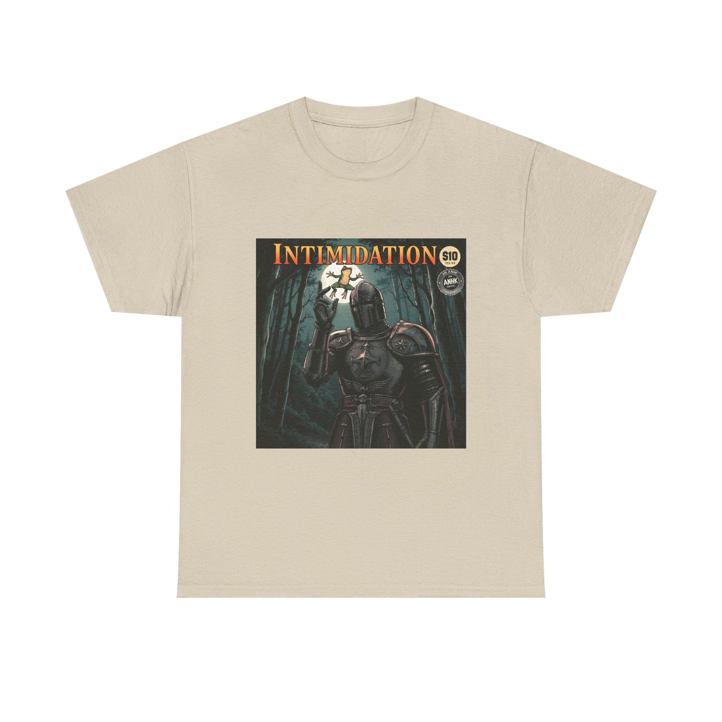 Vintage Comic Cover Intimidation Unisex Heavy Cotton Tee
