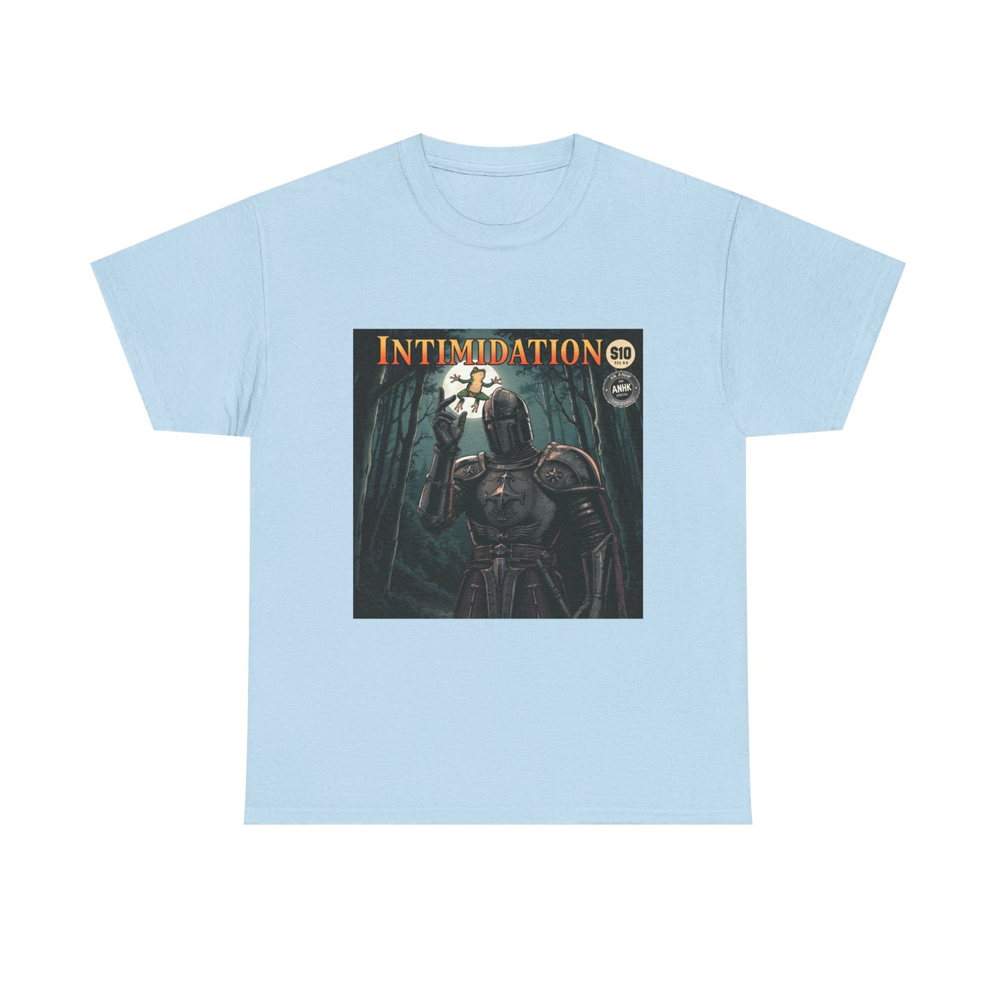 Vintage Comic Cover Intimidation Unisex Heavy Cotton Tee