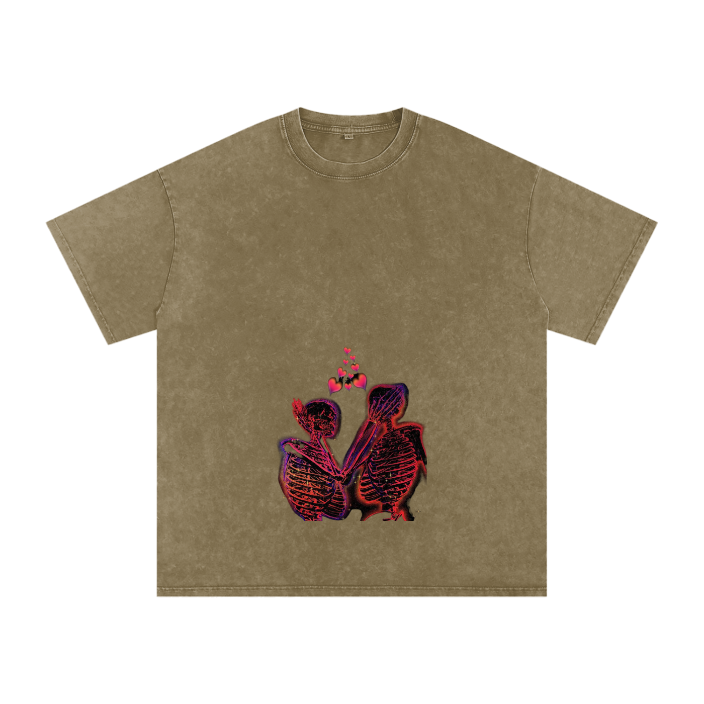 Acid Wash Oversize T-Shirt - 250 GSM