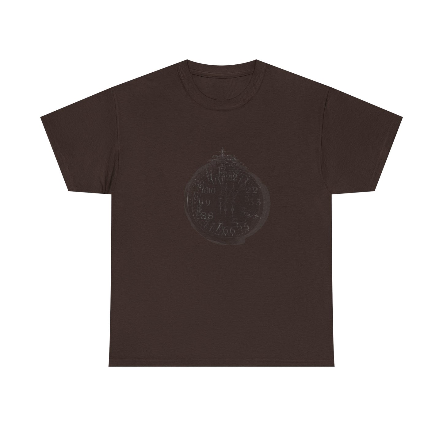 Gothic Y2k Clock Unisex Heavy Cotton Tee