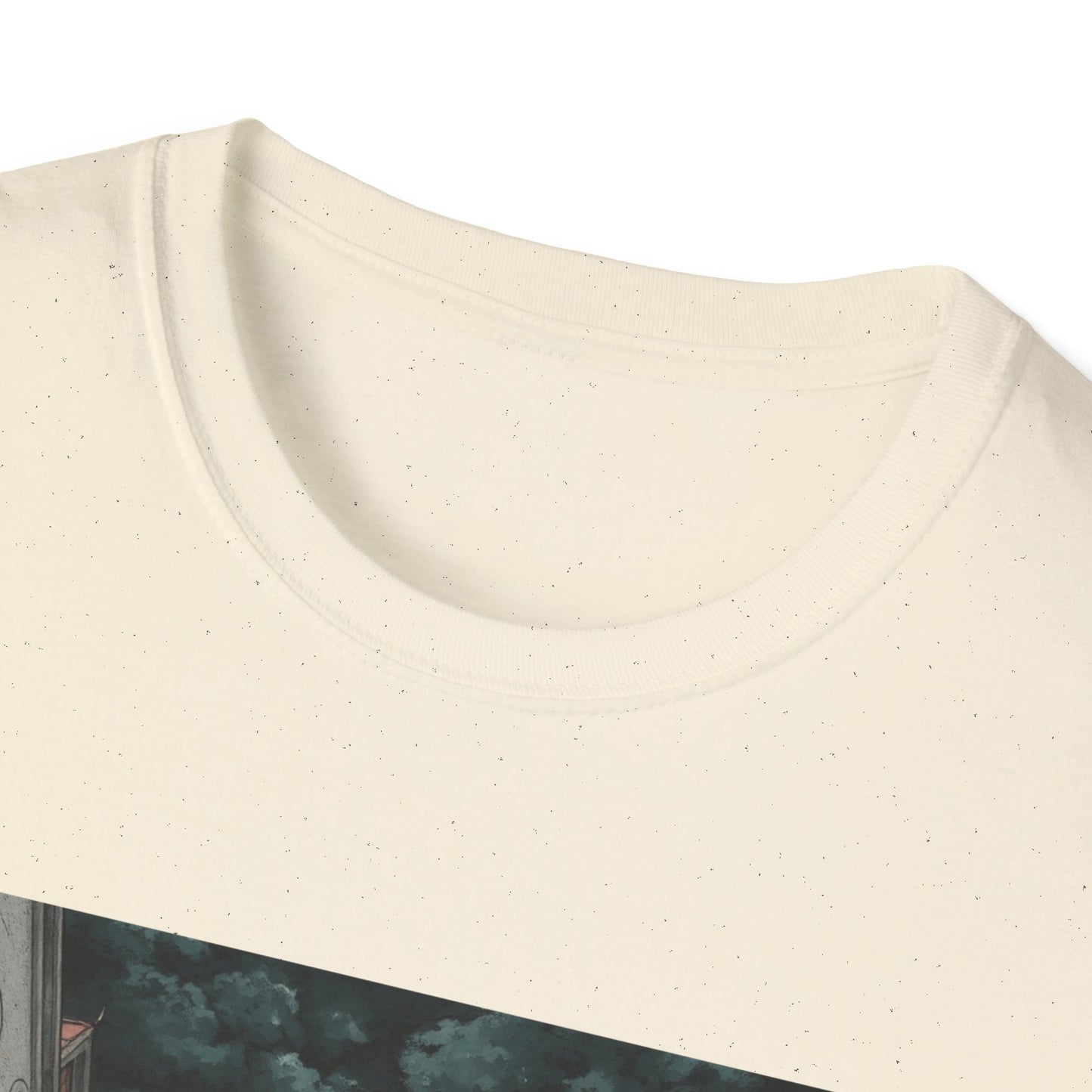 Vintage Comic Cover 'Chipped Porcelain' Art Unisex Softstyle T-Shirt