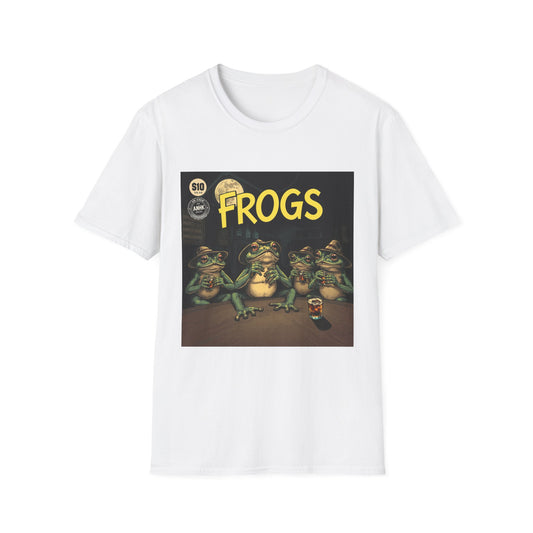 Vintage Comic Cover 'Bar Hopping Frogs'