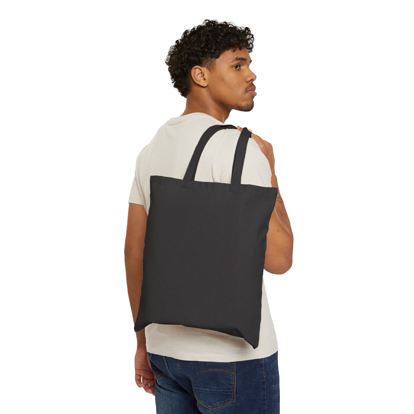 Spooky Shallow Grave Canvas Tote Bag - Eco-Friendly Tote