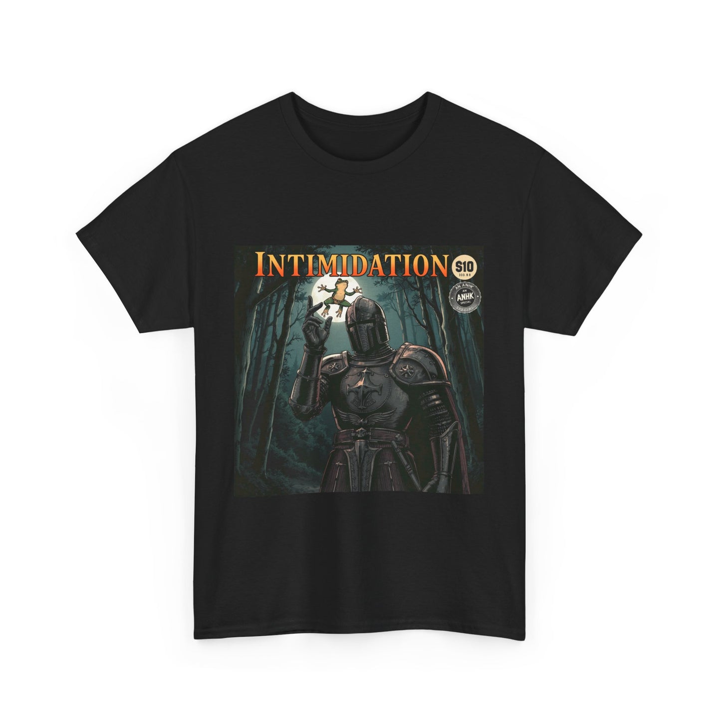 Vintage Comic Cover Intimidation Unisex Heavy Cotton Tee