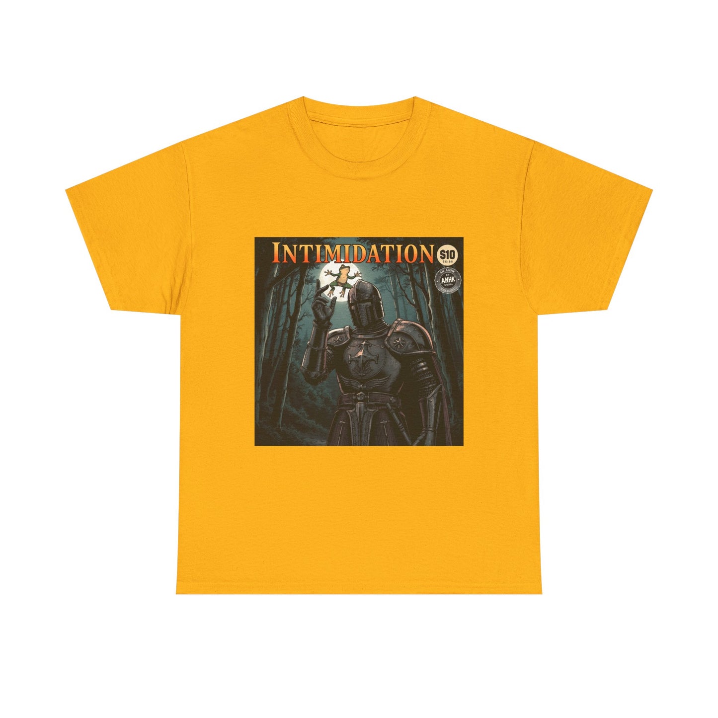 Vintage Comic Cover Intimidation Unisex Heavy Cotton Tee